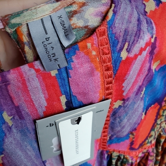 bl^nk Miranda Peasant Blouse size XS NWT - Picture 9 of 9